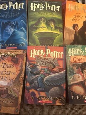 Scholastic Harry Potter Book Covers - Multicolor Collection